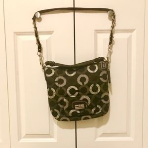 Coach Kisten Op Art Embroidered Hobo Bag